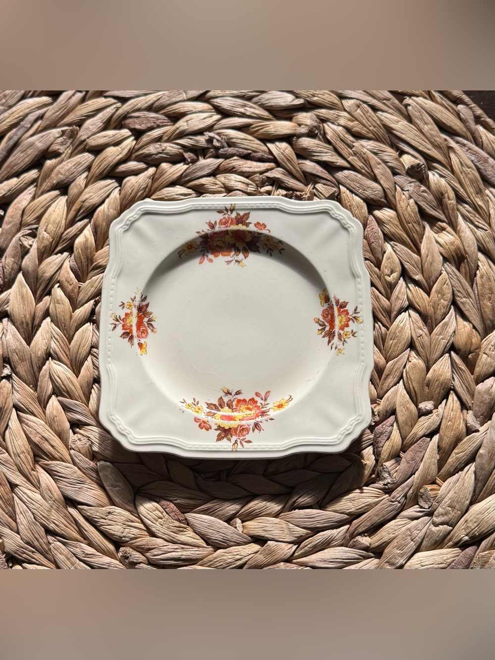 🌼Vintage Alfred Meakin Marigold Astoria Skape Plate - 5.25”🌼